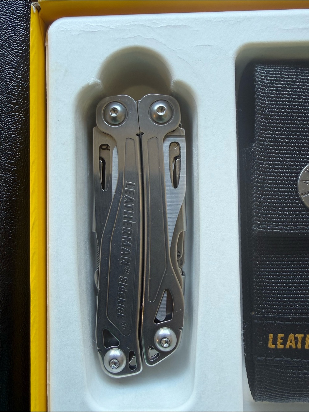 Leatherman Stainless Steel Multi-Tool with Black Nylon Sheath - Picture 4 of 5